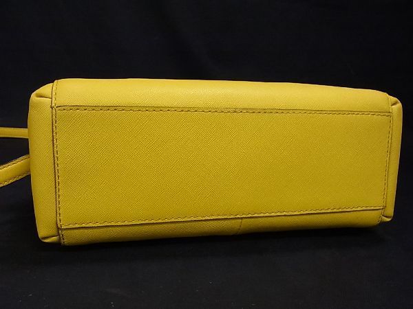 1円 ■美品■ COACH コーチ 30402 マディソン ミニクリスティ レザー 2WAY ハンドバッグ ショルダーバッグ 斜め掛け イエロー系 Z9913クオ COACH 0 コーチ Shoulder Saf ビジネスバッグ