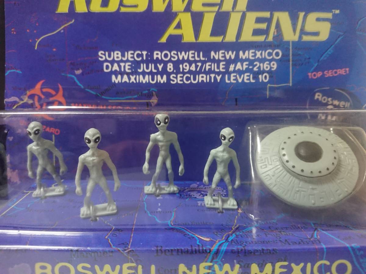 絶版 新品◇ ロズウェル の 宇宙人 と 円盤 Roswell ALIENS UFO 