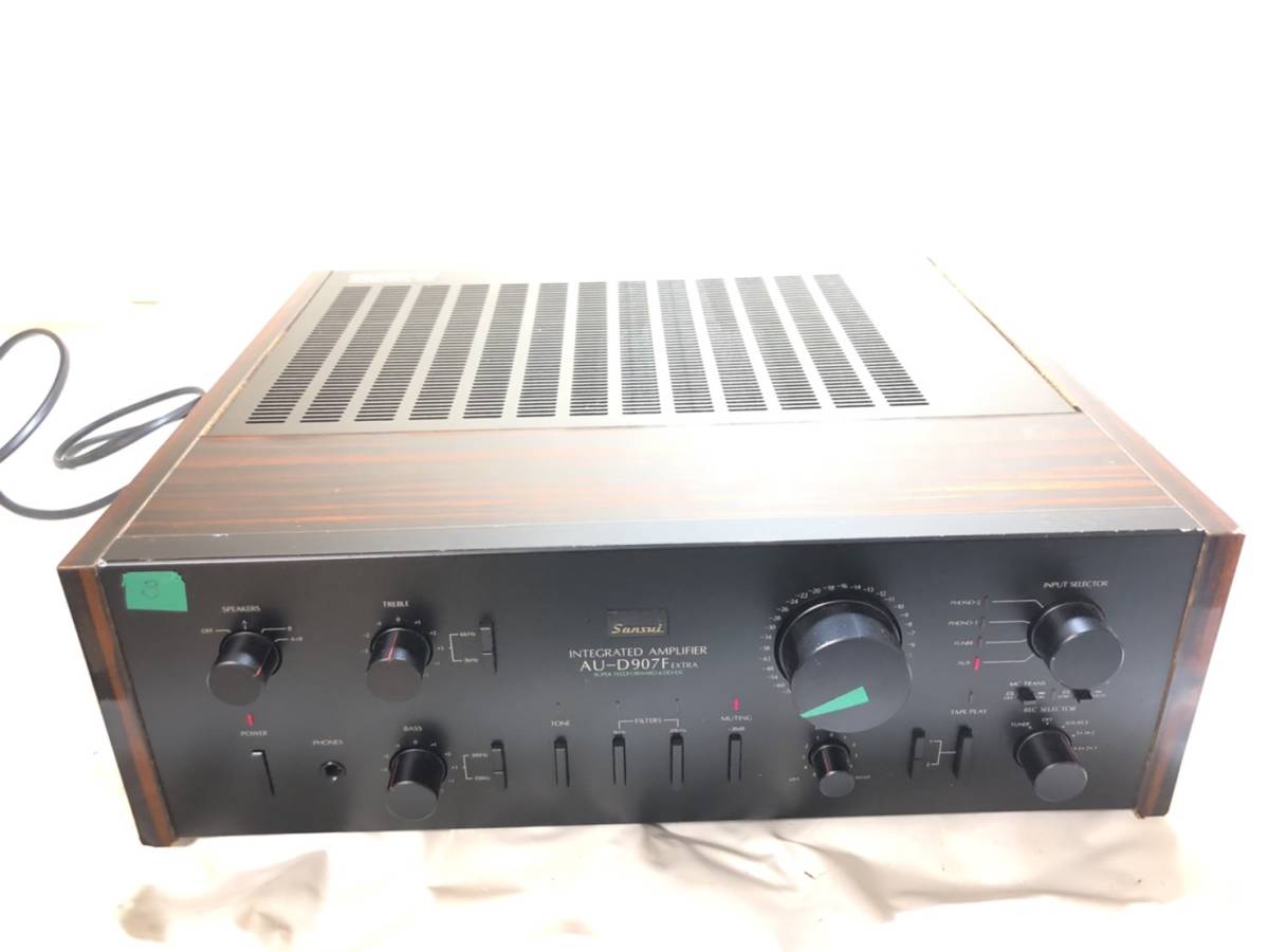全国無料，定番人気 サンスイ SANSUI プリメインアンプ AU-D907F EXTRA 動確済み エクストラ(サンスイ)｜売買されたオークション情報、yahooの商品情報をアーカイブ公開 - オークファン サンスイ