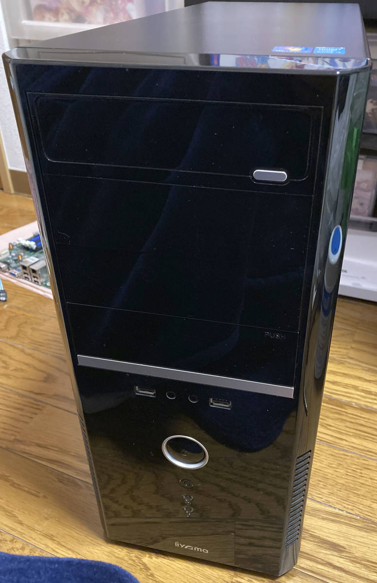 ATX ミドルタワー PCケース FSP 500W 電源ユニット 付き