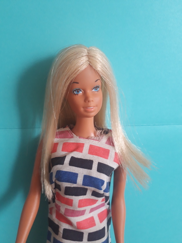 ヴィンテージバービー 人形 マテル タグ付洋服 昭和レトロ mattel 1960 
