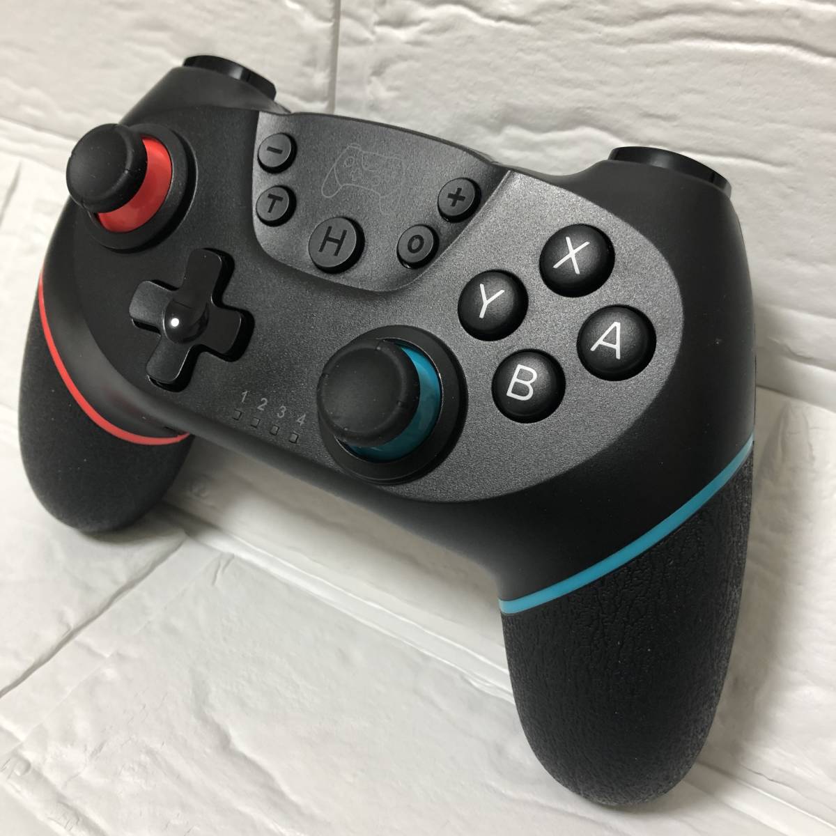 Switchワイヤレスコントローラー 任天堂スイッチ 無線プロコン 赤/青