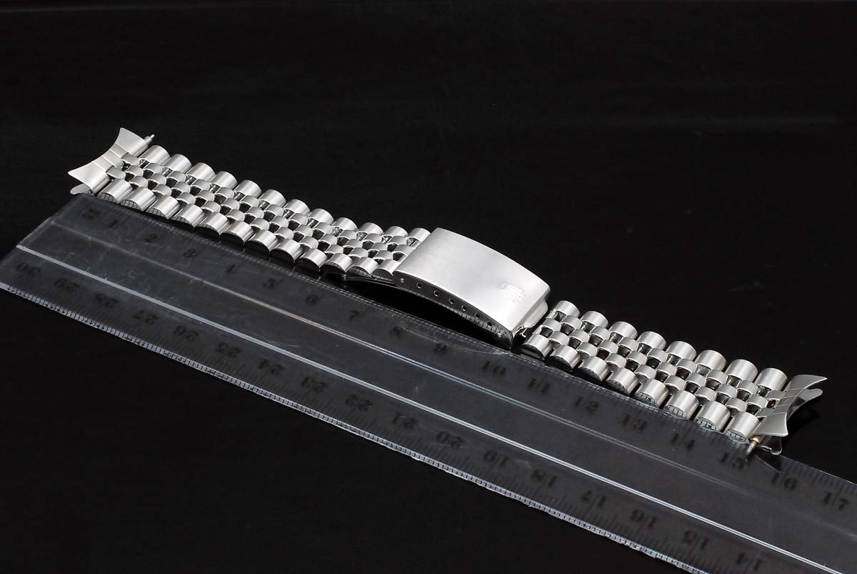美品 純正 ロレックス デイトジャスト 5連ジュビリーブレス 20mm 