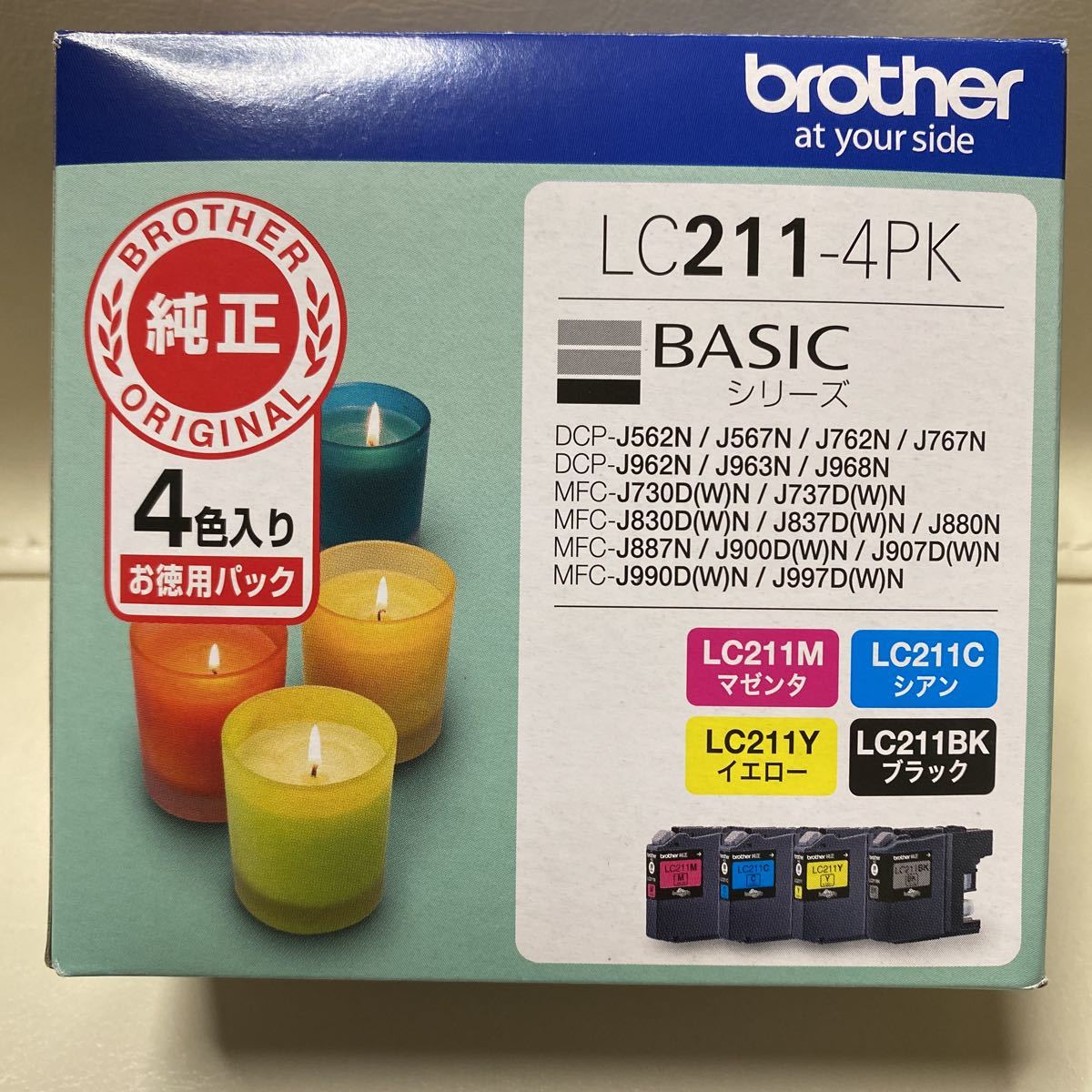 品質保証，高品質 brother 純正インクカートリッジ LC211-4PK ブラザーインク(ブラザー)｜売買されたオークション情報、yahooの商品情報をアーカイブ公開 - オークファン ブラザー