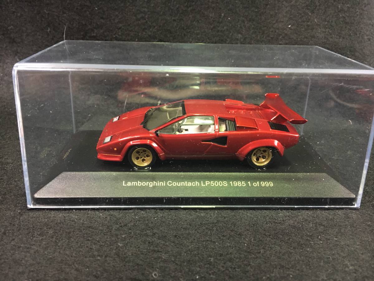 限定SALE，最新作 外箱なし ポストホビー特注 1/43 ランボルギーニ カウンタック LP500S 1985 レッド イクソ PS004(乗用車)｜売買されたオークション情報、yahooの商品情報をアーカイブ公開 - オークファン 乗用車