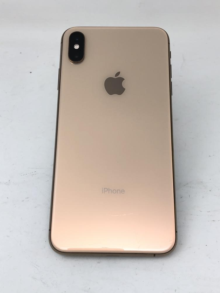 J105【ジャンク品】 iPhone Xs Max 64GB au ゴールド バッテリー89