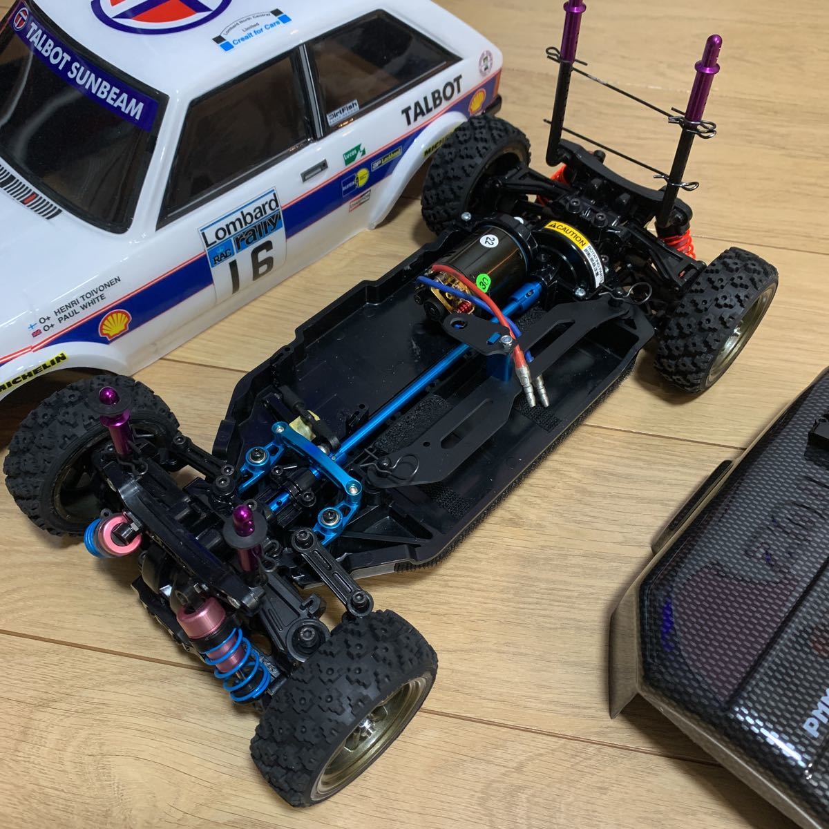 タミヤ Tt 02 海外ラリーボディ サンビームロータス オプション多数品 未走行車 Wrc ラリー ラジコン 品 田宮模型 売買されたオークション情報 Yahooの商品情報をアーカイブ公開 オークファン Aucfan Com