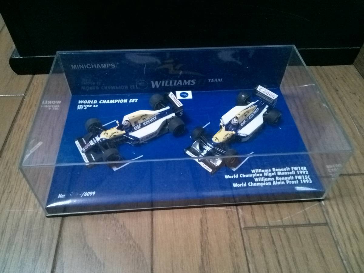 驚きの破格値，新作登場 1/43 ウィリアムズ ルノー FW14B N.マンセル