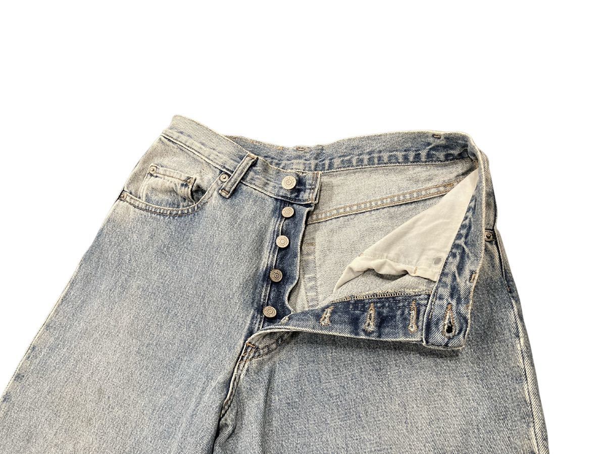 RRLダブルアールエル デニムパンツ USA製 90sヴィンテージ アイス