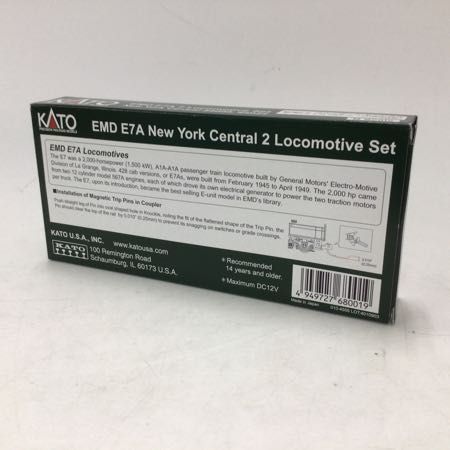 ニューヨーク・セントラル KATO E7A 2両セット :: 10762-2 カトー