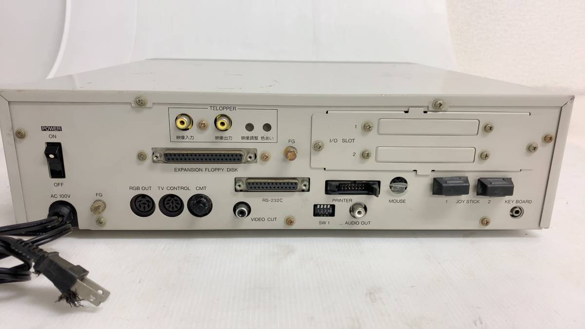 ☆X1 turbo パソコン シャープ SHARP ジャンク扱い 本体☆ シャープ 