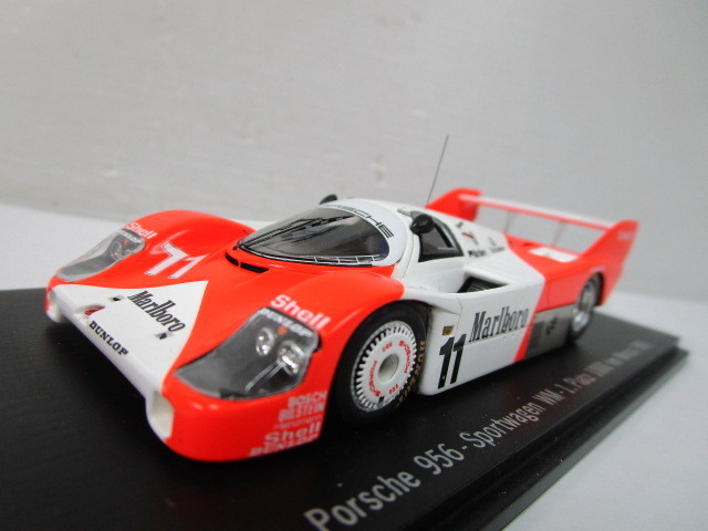ミニカー ポルシェ 956 マルボロ #11 Sportwagen WM-1 Platz モンツァ