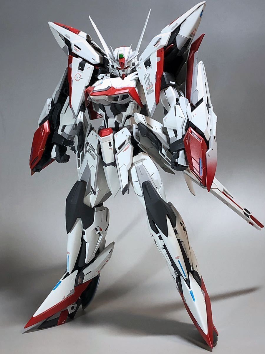 1/100 MG マニューバ ストライカー カスタム 改修 塗装済 完成品 MG 1/100エクリプスガンダム＋マニューバストライカー 改修塗装済完成