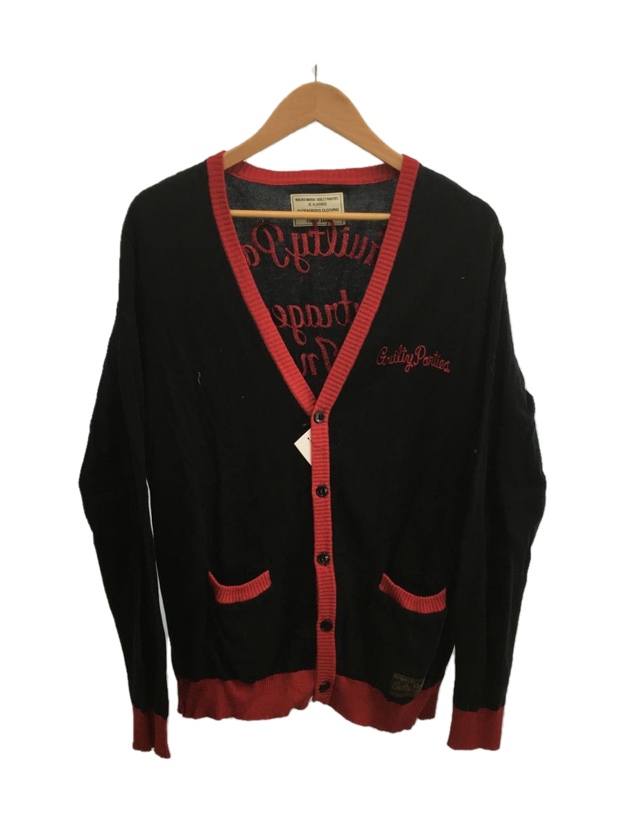 【最安値】 WACKO MARIA カーディガン 薄手 /L/コットン/BLK(カーディガン)｜売買されたオークション情報、yahooの商品情報をアーカイブ公開 - オークファン カーディガン