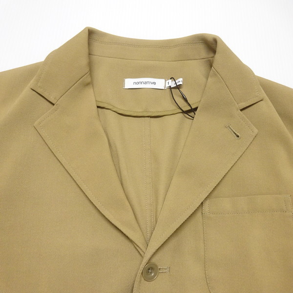 MANAGER 3B JACKET nonnative nonnative(ノンネイティブ) &frasl; TWILL | 18SS&frasl;MANAGER POLY ブラック EASY PANTS ノンネイティブ - ファブリック