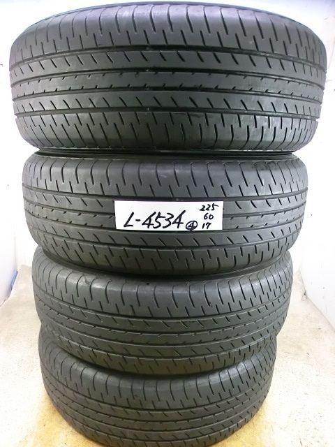 L-4534 中古タイヤ ヨコハマ BluEarth E51A 225/60R17 99H (4本 L-4534 中古タイヤ ヨコハマ BluEarth E51A 225/60R17 99H (4本