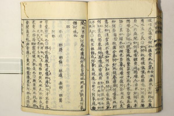詩語解」大典顕常 出雲寺文次郎 宝暦13年序 上下巻2冊揃｜漢籍 漢文