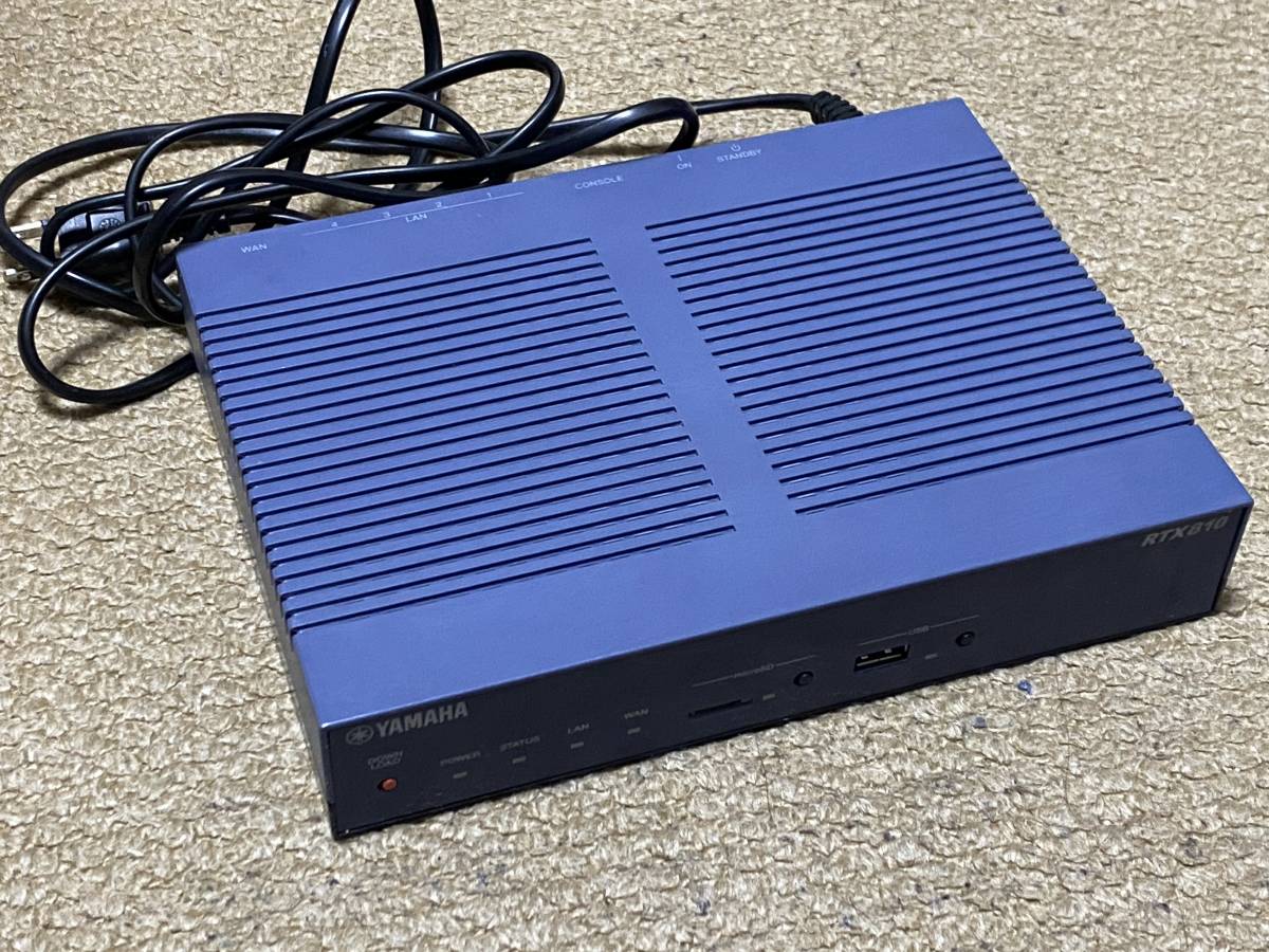 大人気，格安 #2 YAMAHA ギガアクセスVPNルーター RTX810(ルーター)｜売買されたオークション情報、yahooの商品情報をアーカイブ公開 - オークファン ルーター