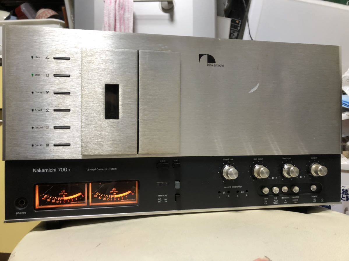 Nakamichi ナカミチ 700Ⅱ 通電可 ジャンク品 Nakamichi ナカミチ