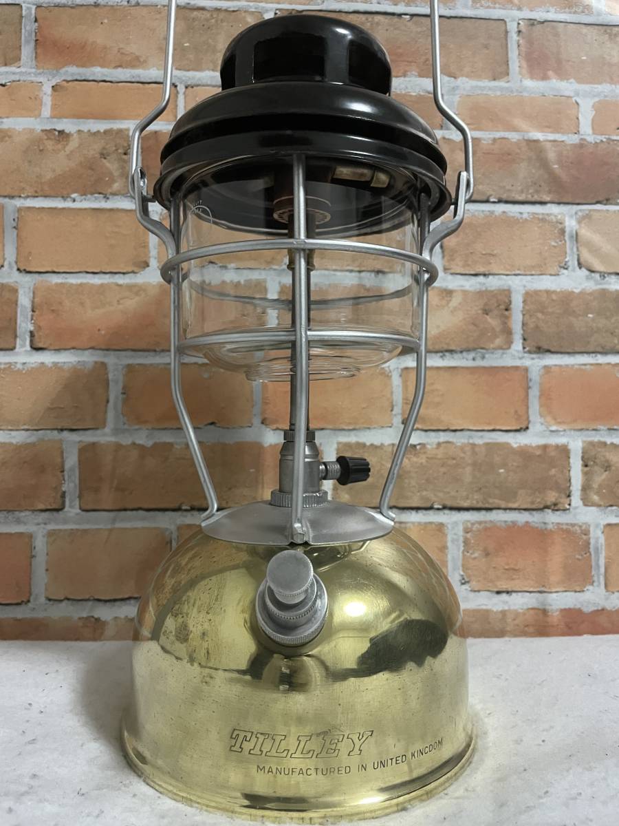 ★動画あり★Tilley X246B★ストームランタン 1972年7月製 ゴールドカラー