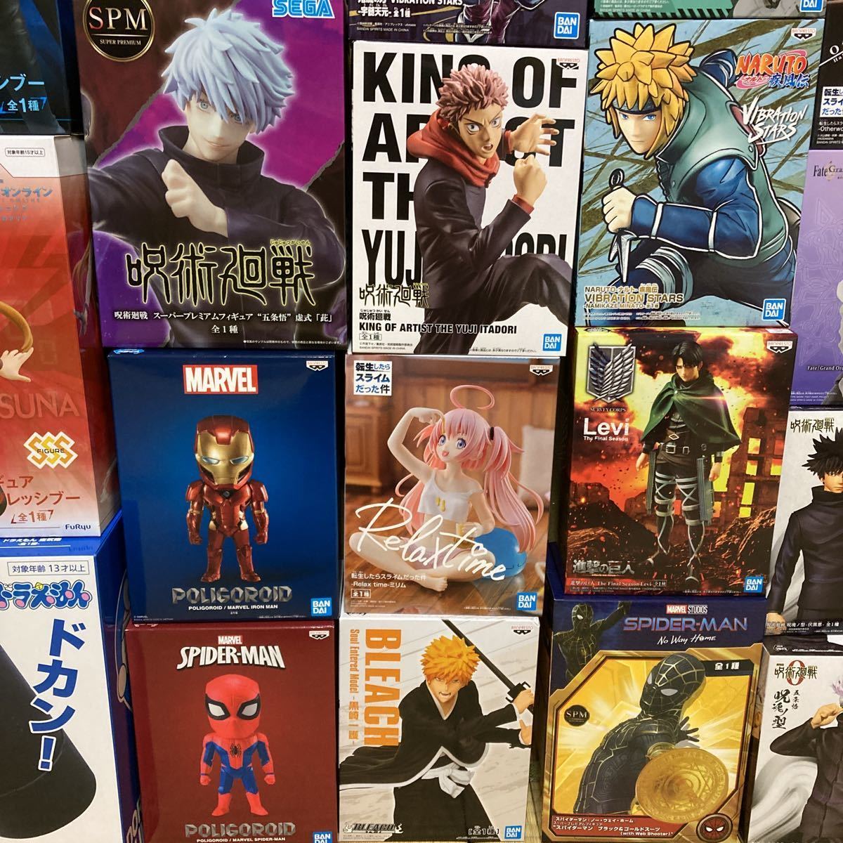 新品未開封 52個 国内正規品 フィギュア 鬼滅の刃 ナルト Fate  