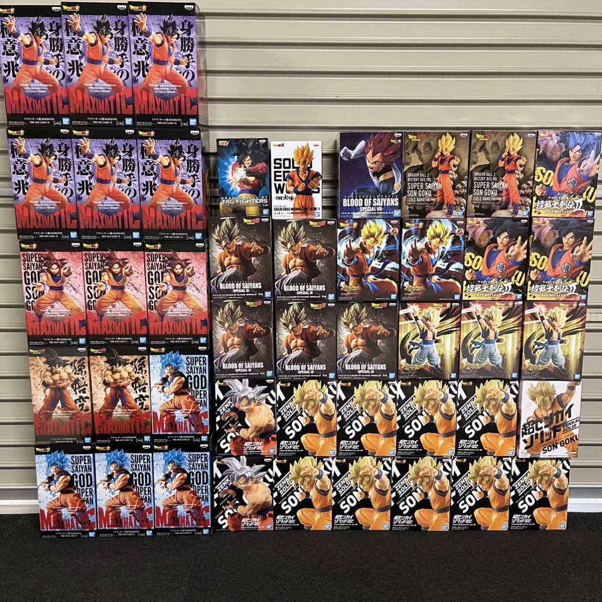 新品未開封フィギュアドラゴンボール45体まとめセット]MAXIMATIC 