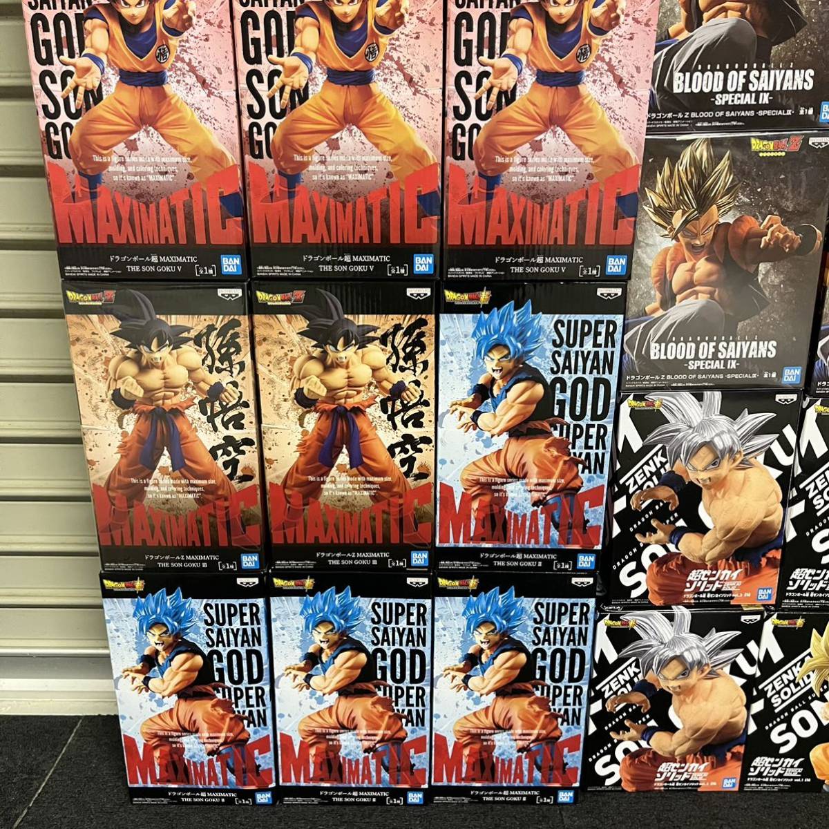 新品未開封フィギュアドラゴンボール45体まとめセット]MAXIMATIC 