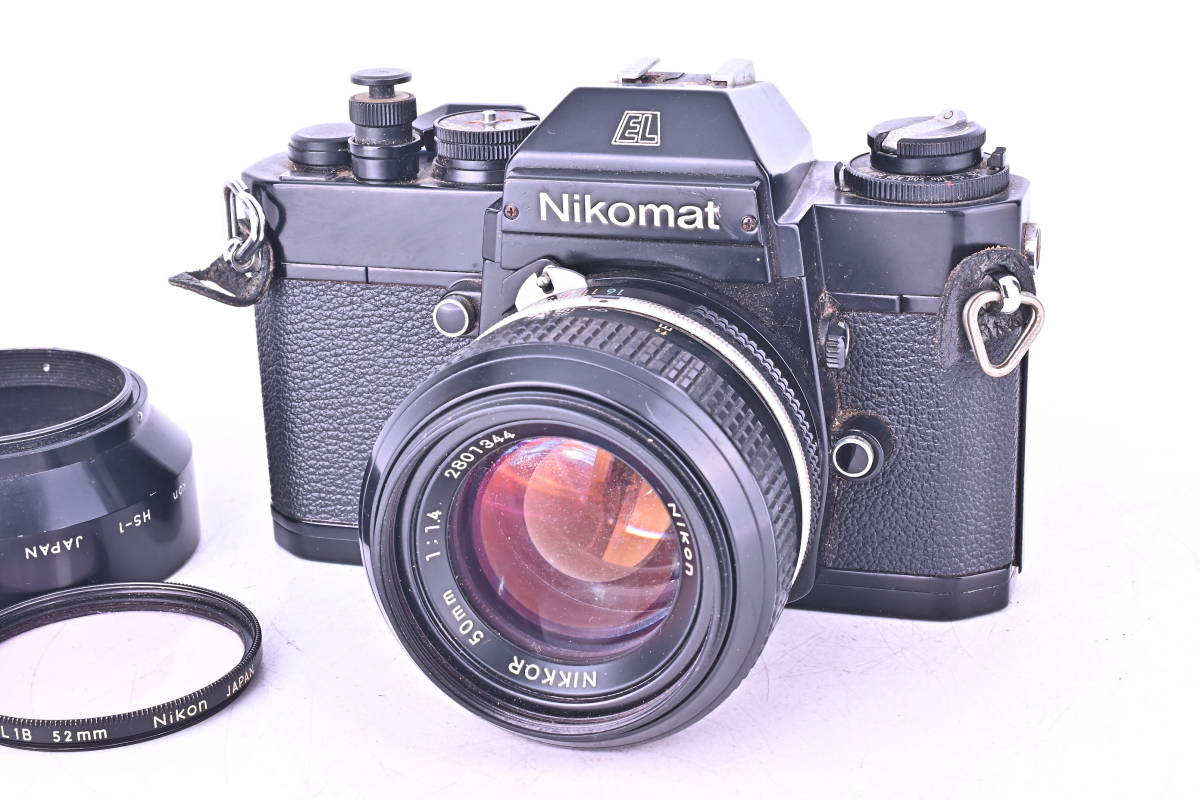 Nikomat EL+Nikkor-H Auto 50 f2.0 完動美品 カメラ Nikomat EL