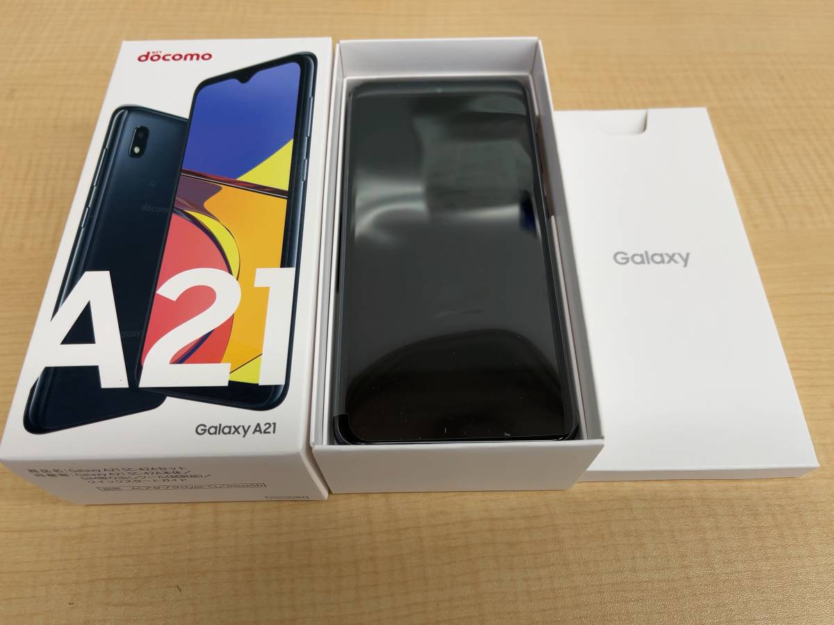 A21 Galaxy SC-42A docomo Black Samsung 64GB - ブラック Smartphone 