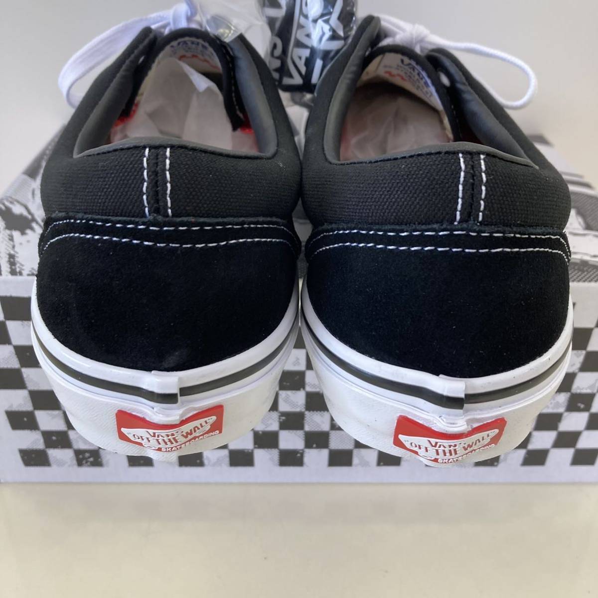 2022 新品 VANS SKATE ERA BLACK WHITE エラ 27.5 cm ブラック 