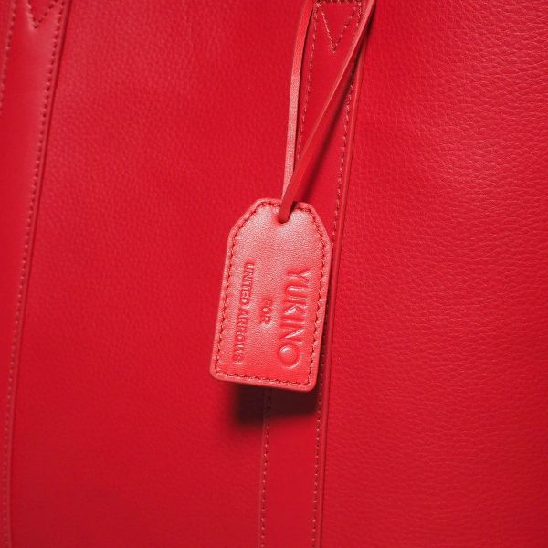 GK4138//*ユキノ フォー ユナイテッドアローズ/YUKINO FOR UNITED ARROWS*2wayレザートートバッグ/ショルダーバッグ/鞄/赤/レッド UNITED for ARROWS ラクマ | ダブルジップ