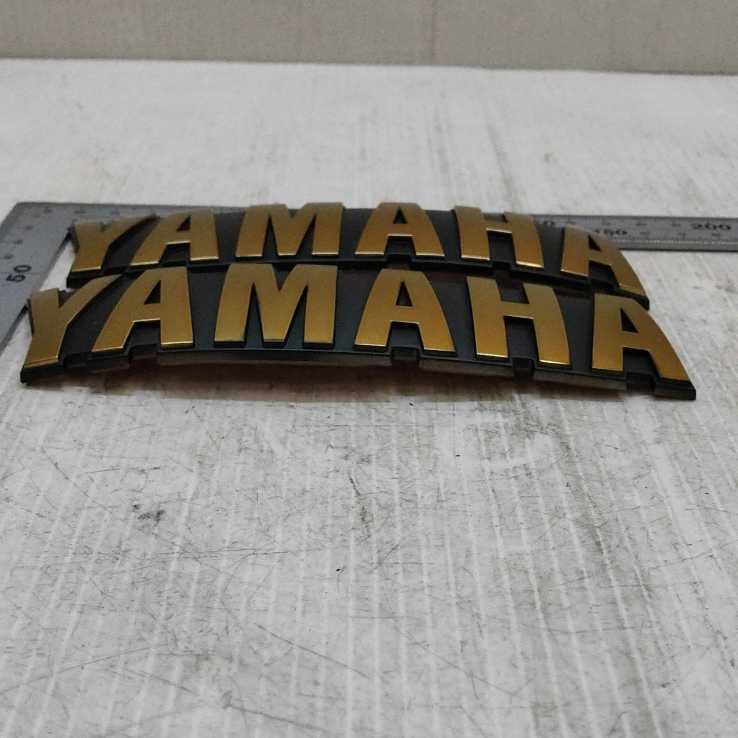 0405-23】ヤマハ YAMAHA エンブレム 2枚 新品 未使用 【No.4KG-24161