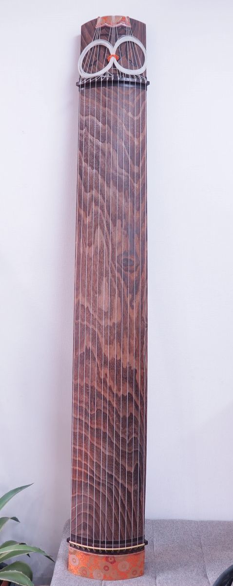 1円～ 琴 13弦 芳苑作 十三弦 琴 和楽器 象牙風 -