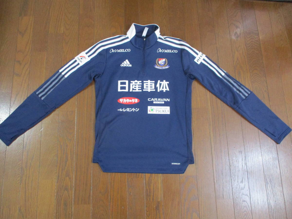 2021年 横浜Fマリノス 選手用 ハーフジップ トレーニングトップ M