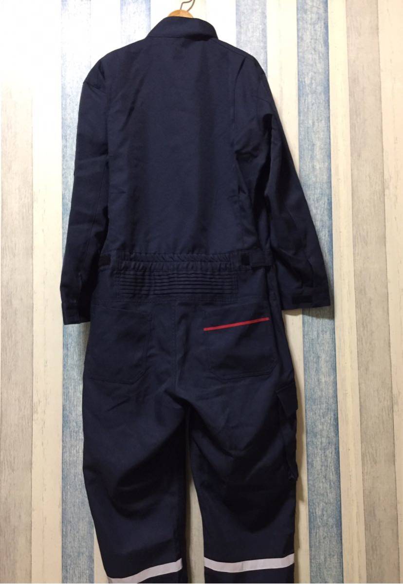 新品未使用/エネオス つなぎ LL ネイビー系 ENEOS 作業服 作業着 仕事
