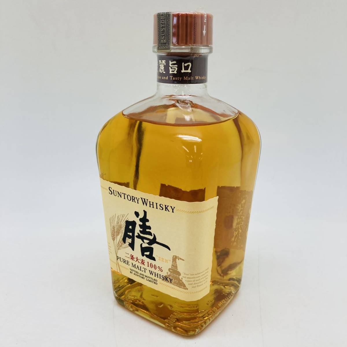 膳 ウイスキー 未開栓 サントリー 640ml 40% SUNTORY - ZEN : ラベル傷 