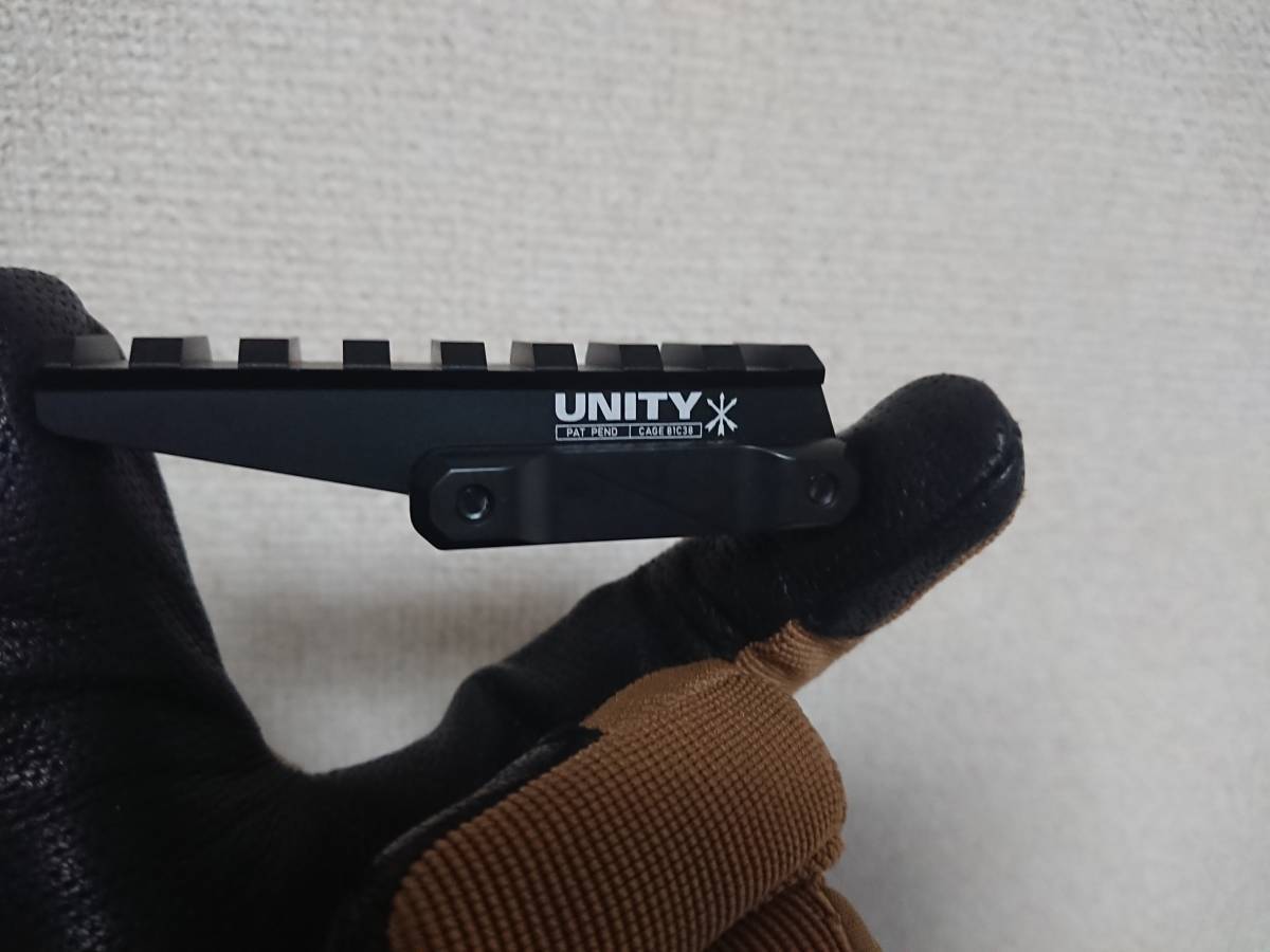 実物】 Unity Tactical Fast Optic Riser Mount ライザーマウント 