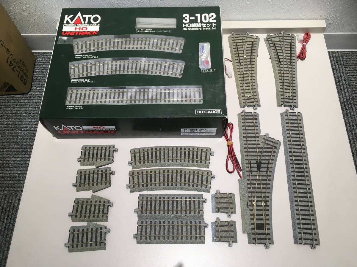 GID16873 ○ジャンク○ KATO カトー HO 線路まとめセット 3-102 ほか