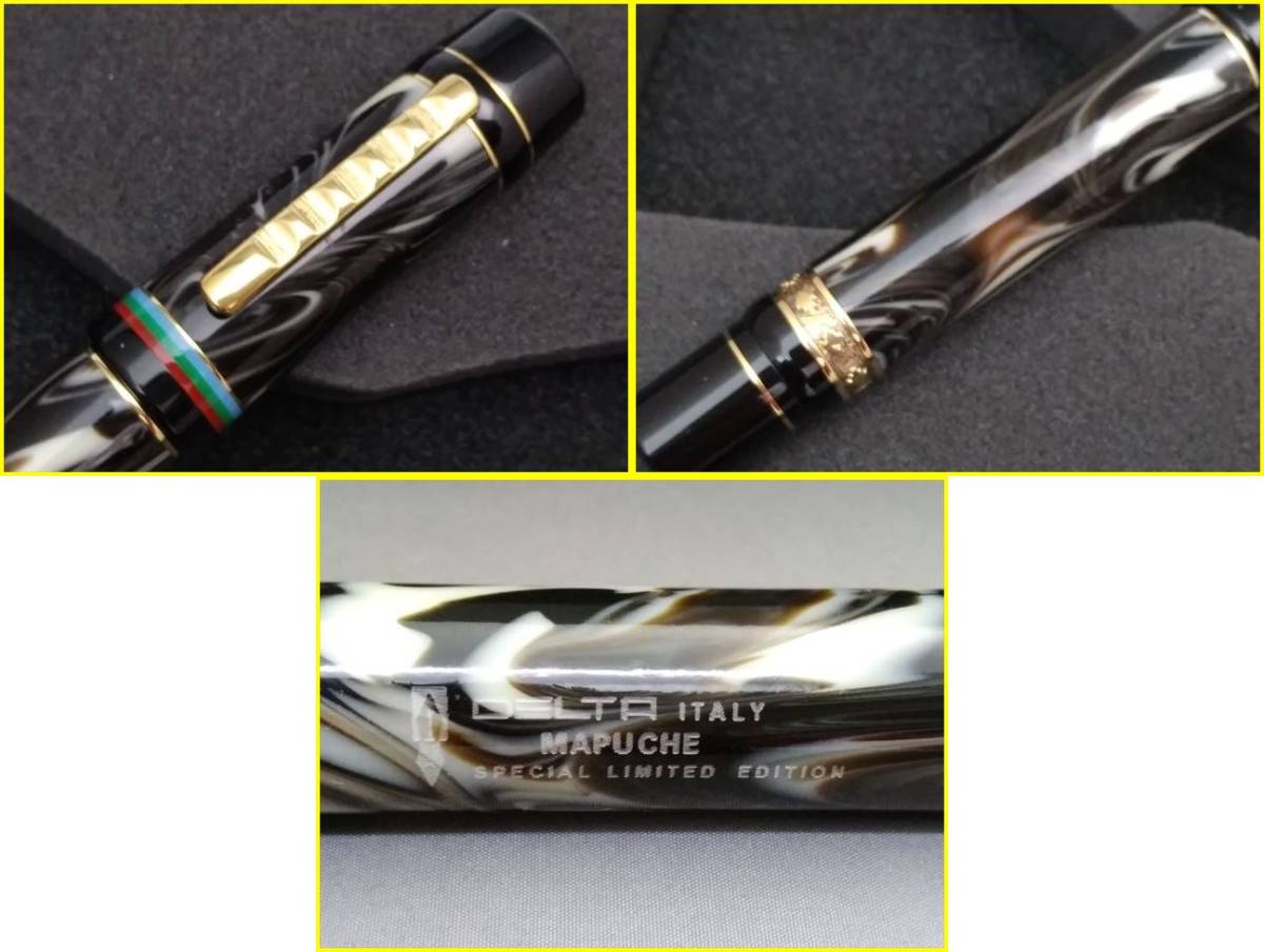 万年筆 デルタ DELTA マプチェ スペシャル 1KS 世界限定541本⁄美品 