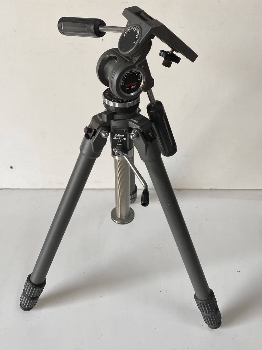 ベルボン Velbon - 三脚 雲台 Mark-7 Mark-7D PH-270D PH-270 大型三脚