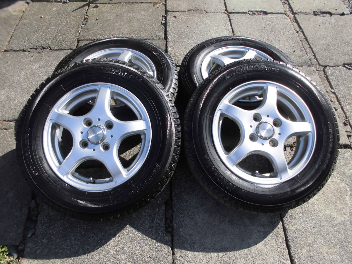 145/80R13 アルミ4本セット　13×4.00Ｂ　+42　軽自動車