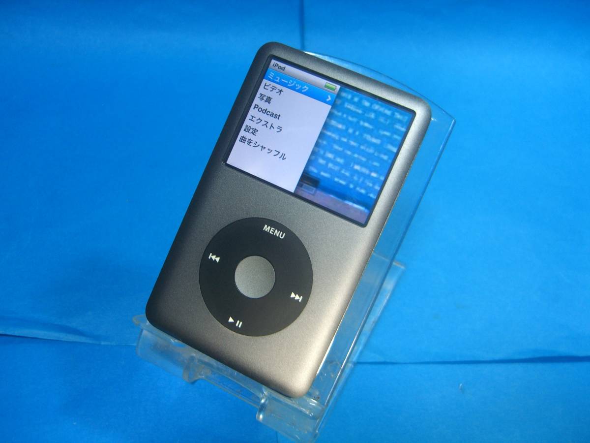 iPod 160GB Apple Classic MC297J⁄A 7th classic Black Gen Generation