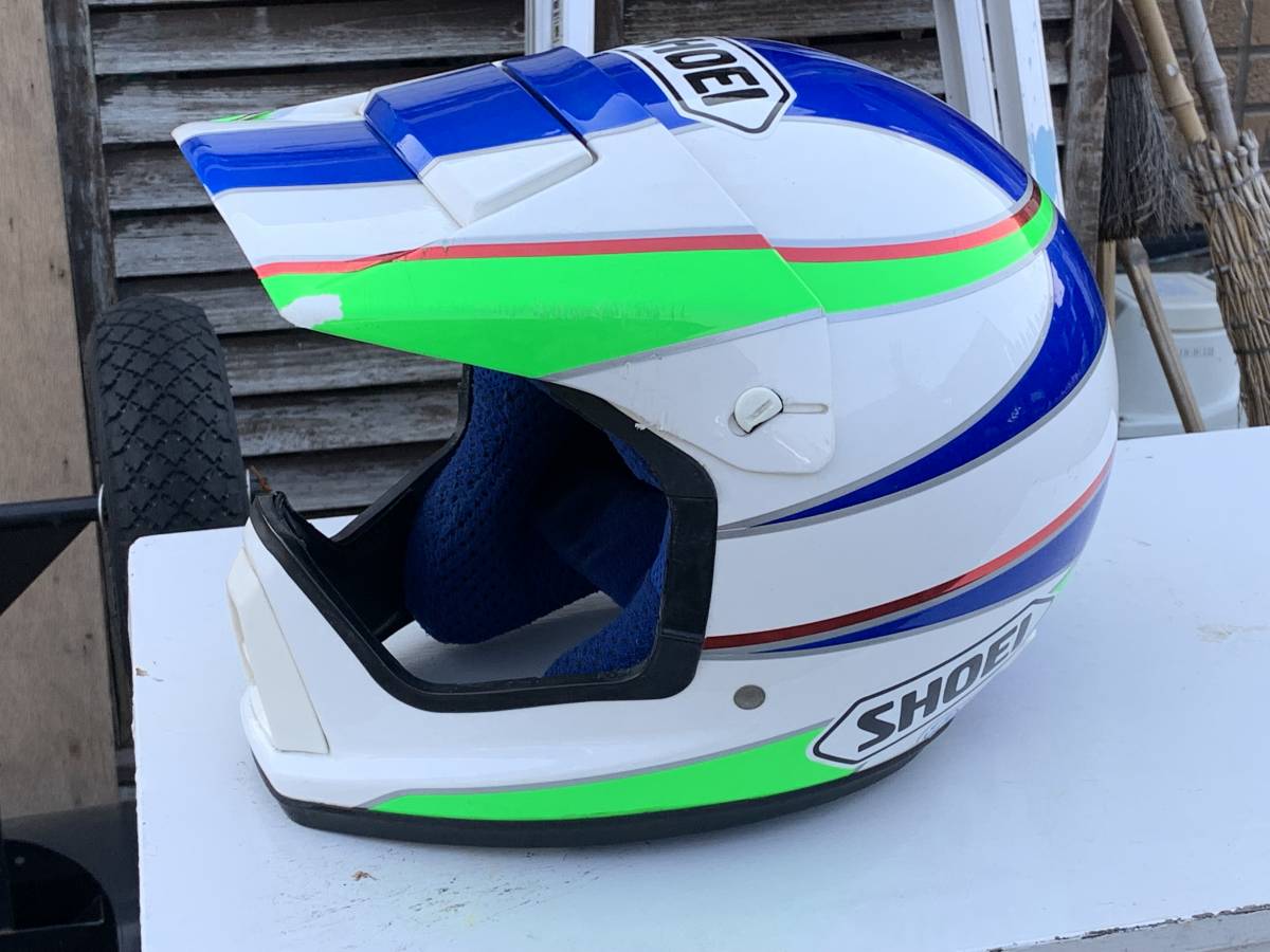 〇中古〇 当時物 89年製?SHOEI VX-COUGAR ヘルメット Lサイズ 59 