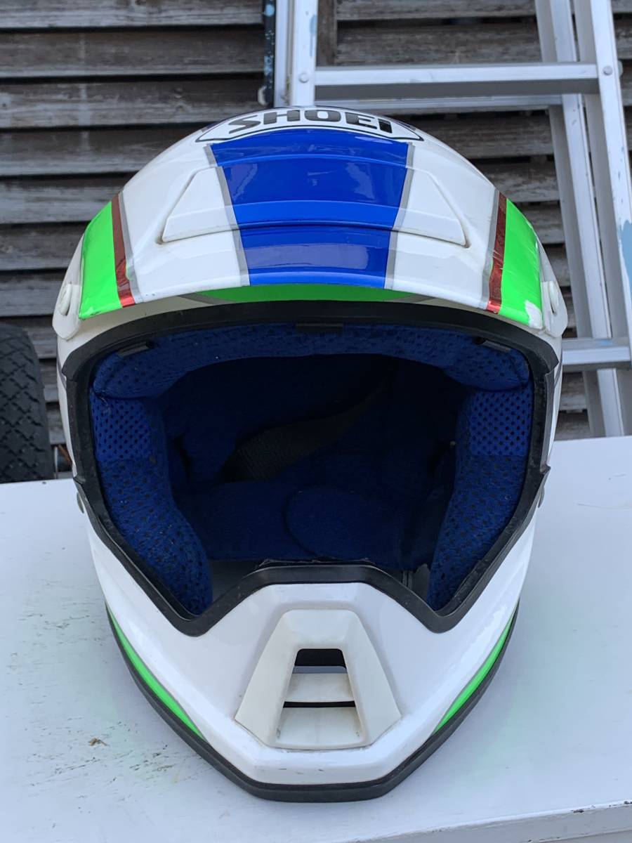 〇中古〇 当時物 89年製?SHOEI VX-COUGAR ヘルメット Lサイズ 59 