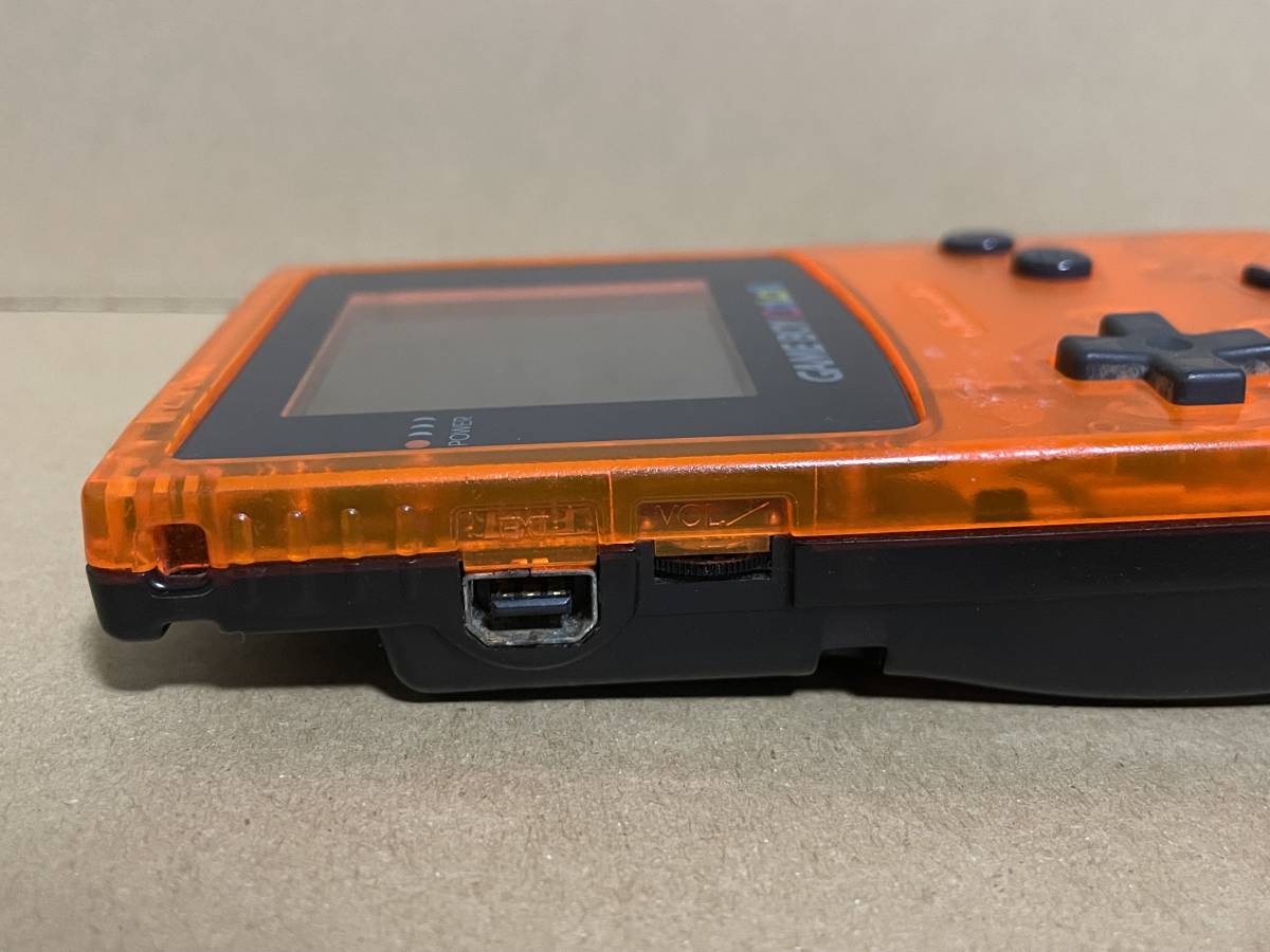ゲームボーイカラー本体 ダイエー限定カラー クリアオレンジ ゲームボーイカラー本体 ダイエー限定カラー クリアオレンジ