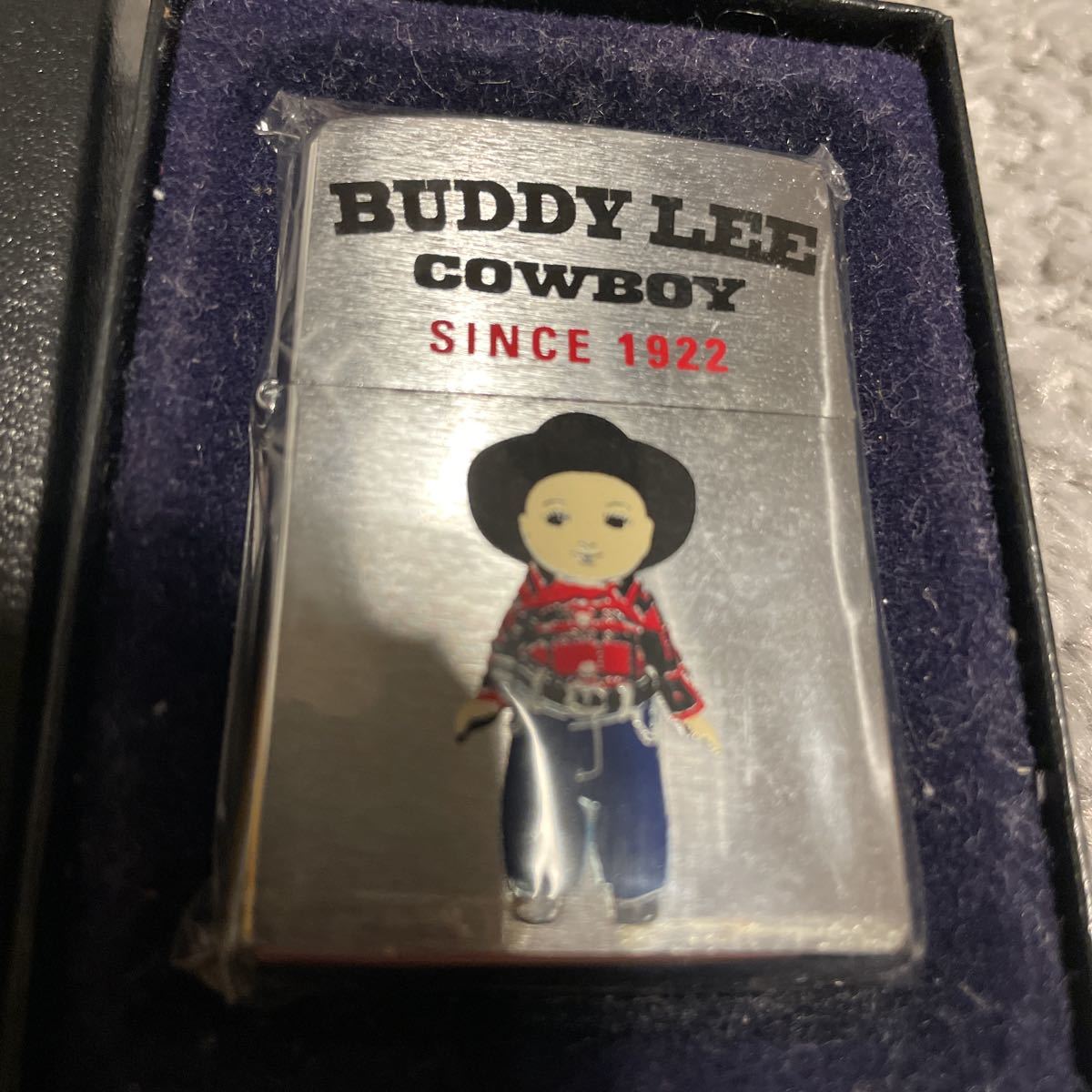 未使用 buddy lee zippo カウボーイ 05年製 ジッポー オイルライター 