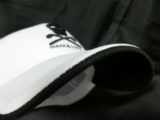 ☆未使用☆MARK & LONA マークアンドロナ スカル３D刺繍ロゴ メッシュキャップ 白☆_5