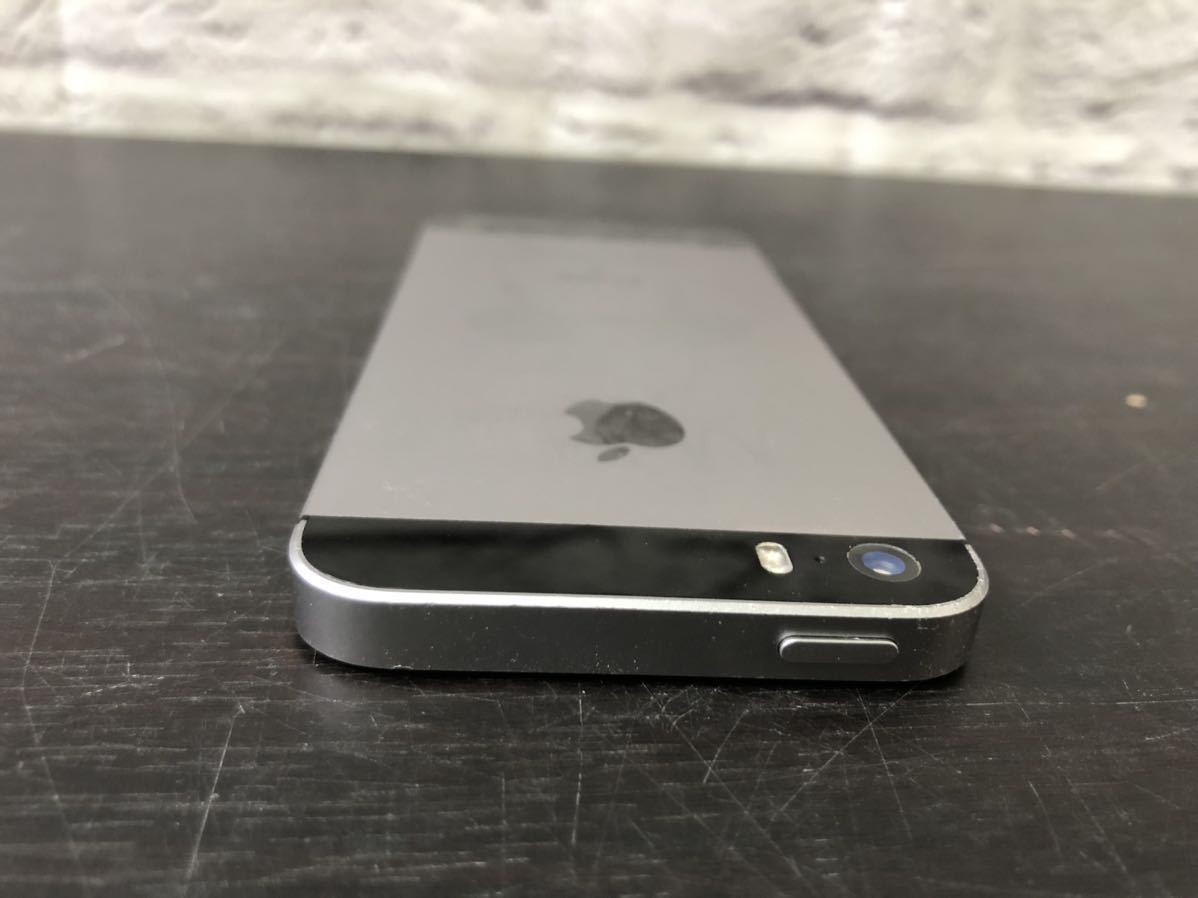 s40407-7320 iPhone SE スペースグレイ 64GB MLM62J/A A1723 最大容量91% au利用制限○