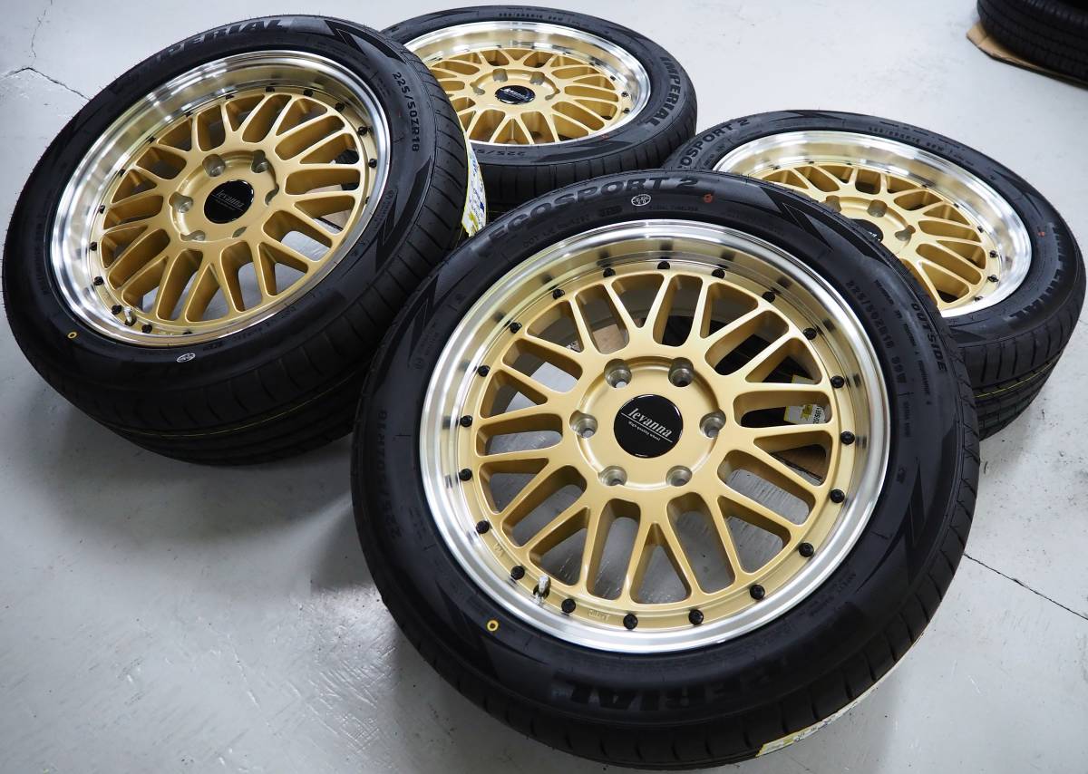 レヴァンナ　深リム　ハイエース　② levanna V10LTH 深リム メッシュ : Yahoo!オークション - 即納 200系