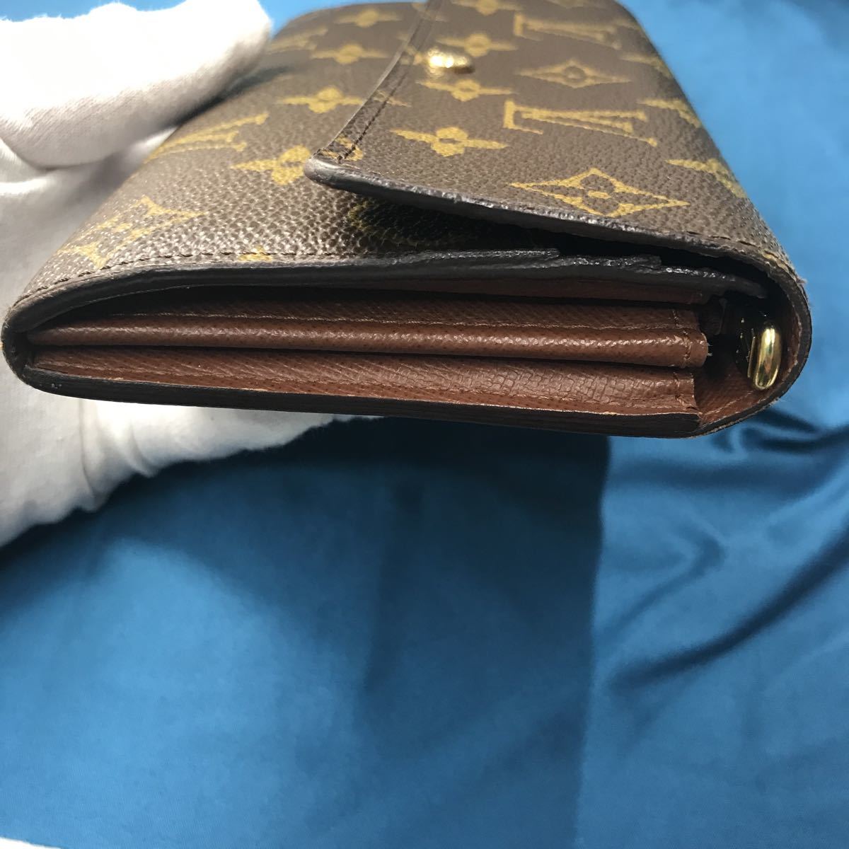 美品】LOUIS VUITTON / ルイヴィトン モノグラム ポルトフォイユ・サラ 